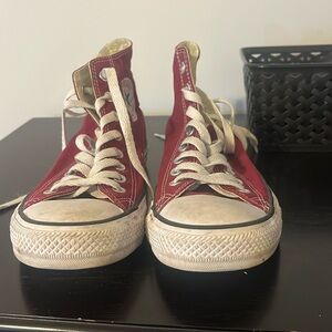 Men’s Burgundy Converse All- Star